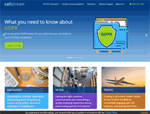 Tablet Screenshot of callstream.com